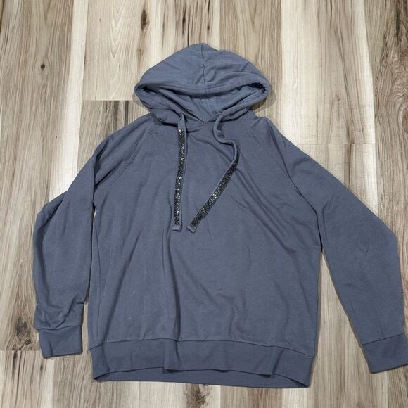 Torrid Embellished Pullover Sweatshirt Women’s 0 (Large) - Picture 2 of 4